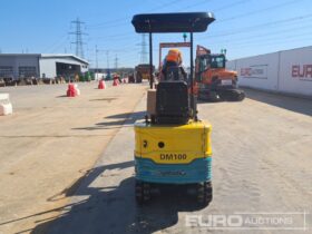 Unused 2025 DigMaster DM100 Micro Excavators For Auction: Leeds, UK – 30th April, 1st, 2nd & 3rd May 25 full