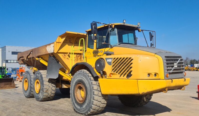 Volvo A40D Articulated Dumptrucks For Auction: Leeds, UK – 30th April, 1st, 2nd & 3rd May 25 full