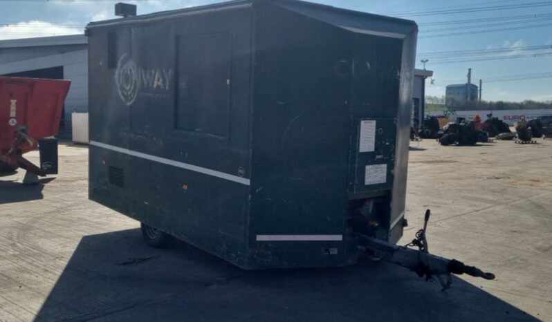 Securi-cabin Single Axle Welfare Unit, Kitchen, W/C, Drying Room, Stephill 6kVA Generator (Cannot Be Reconsigned) Containers For Auction: Leeds, UK – 30th April, 1st, 2nd & 3rd May 25 full
