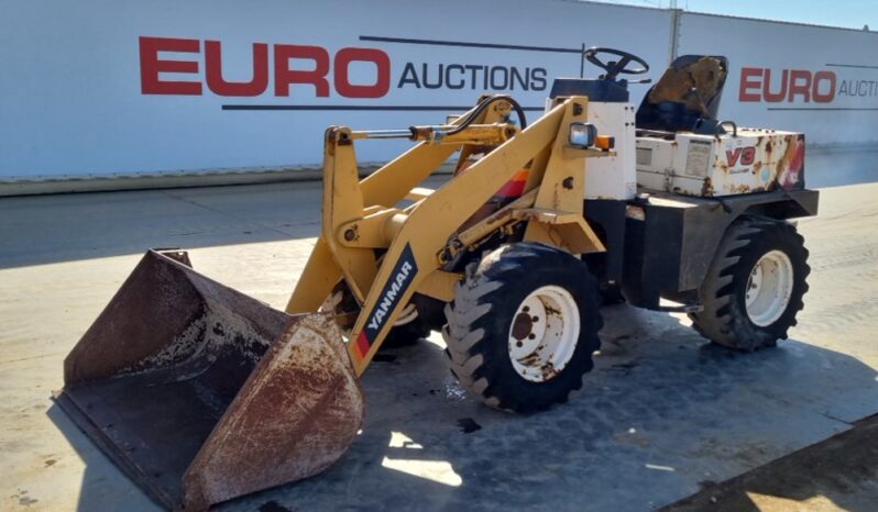 Yanmar V3 Wheeled Loaders For Auction: Leeds, UK – 30th April, 1st, 2nd & 3rd May 25