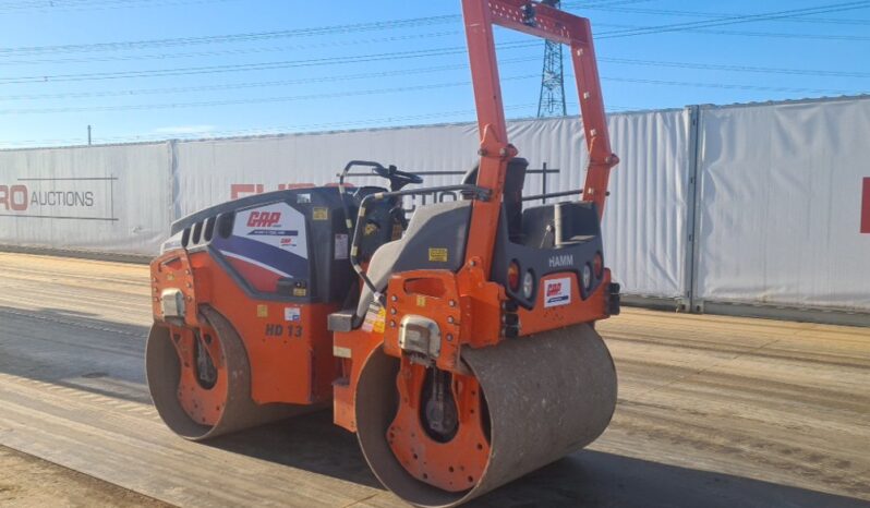 2018 Hamm HD13VV Rollers For Auction: Leeds, UK – 30th April, 1st, 2nd & 3rd May 25 full