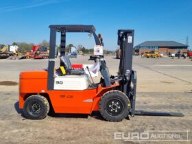 Unused 2025 Machpro MP-L30 Forklifts For Auction: Leeds, UK – 30th April, 1st, 2nd & 3rd May 25 full