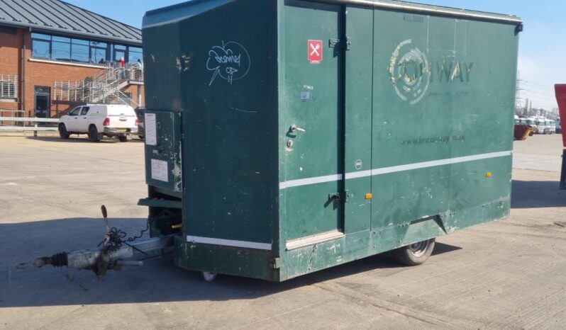 Securi-cabin Single Axle Welfare Unit, Kitchen, W/C, Drying Room, Stephill 6kVA Generator (Cannot Be Reconsigned) Containers For Auction: Leeds, UK – 30th April, 1st, 2nd & 3rd May 25