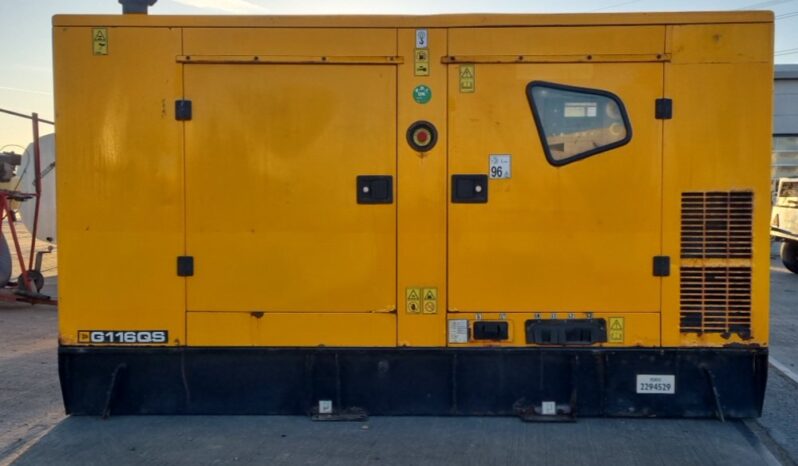 2019 JCB G116QS Generators For Auction: Leeds, UK – 30th April, 1st, 2nd & 3rd May 25 full