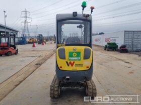 2018 Wacker Neuson ET18 Mini Excavators For Auction: Leeds, UK – 30th April, 1st, 2nd & 3rd May 25 full