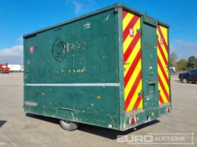 Securi-cabin Single Axle Welfare Unit, Kitchen, W/C, Drying Room, Stephill 6kVA Generator (Cannot Be Reconsigned) Containers For Auction: Leeds, UK – 30th April, 1st, 2nd & 3rd May 25 full