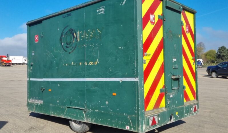 Securi-cabin Single Axle Welfare Unit, Kitchen, W/C, Drying Room, Stephill 6kVA Generator (Cannot Be Reconsigned) Containers For Auction: Leeds, UK – 30th April, 1st, 2nd & 3rd May 25 full
