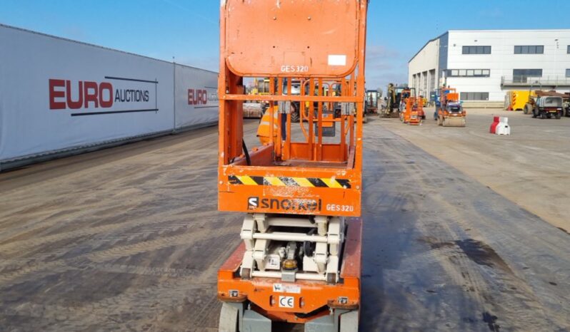 2019 Snorkel S3219E Manlifts For Auction: Leeds, UK – 30th April, 1st, 2nd & 3rd May 25 full
