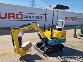 Unused 2024 DigMaster DM100 Micro Excavators For Auction: Leeds, UK – 30th April, 1st, 2nd & 3rd May 25