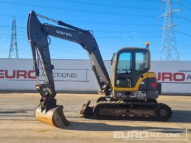 Volvo ECR88 6 Ton+ Excavators For Auction: Leeds, UK – 30th April, 1st, 2nd & 3rd May 25 full