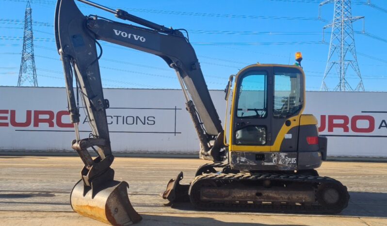 Volvo ECR88 6 Ton+ Excavators For Auction: Leeds, UK – 30th April, 1st, 2nd & 3rd May 25 full