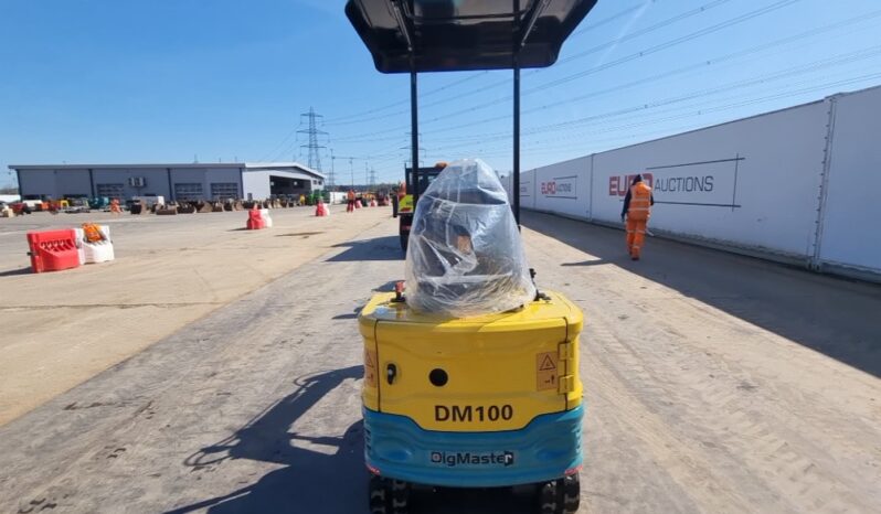 Unused 2025 DigMaster DM100 Micro Excavators For Auction: Leeds, UK – 30th April, 1st, 2nd & 3rd May 25 full