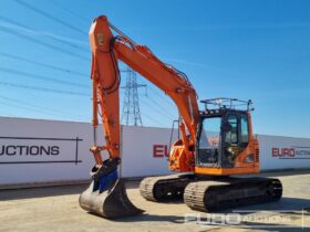 2016 Doosan DX140LCR-3 10 Ton+ Excavators For Auction: Leeds, UK – 30th April, 1st, 2nd & 3rd May 25