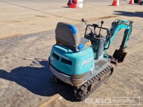 Komatsu PC02-1A Micro Excavators For Auction: Leeds, UK – 30th April, 1st, 2nd & 3rd May 25 full