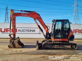 2019 Kubota KX080-4A 6 Ton+ Excavators For Auction: Leeds, UK – 30th April, 1st, 2nd & 3rd May 25 full