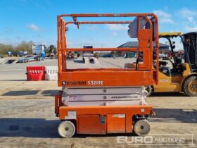 2019 Snorkel S3219E Manlifts For Auction: Leeds, UK – 30th April, 1st, 2nd & 3rd May 25 full