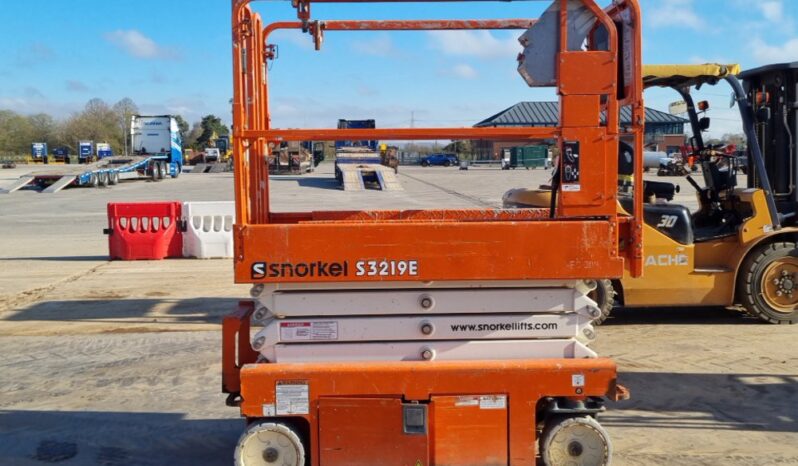 2019 Snorkel S3219E Manlifts For Auction: Leeds, UK – 30th April, 1st, 2nd & 3rd May 25 full