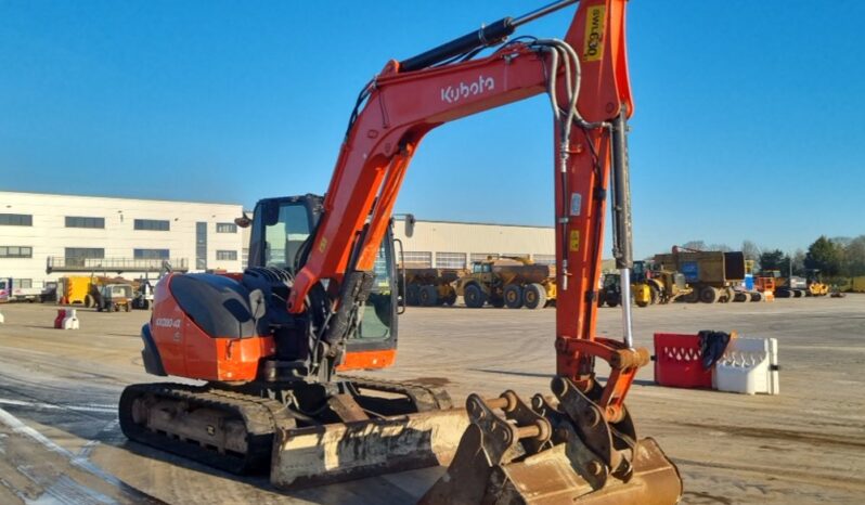 2019 Kubota KX080-4A 6 Ton+ Excavators For Auction: Leeds, UK – 30th April, 1st, 2nd & 3rd May 25 full
