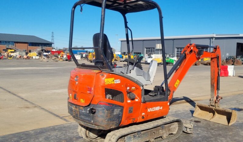 2017 Kubota KX018-4 Mini Excavators For Auction: Leeds, UK – 30th April, 1st, 2nd & 3rd May 25 full