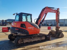 2019 Kubota KX080-4A 6 Ton+ Excavators For Auction: Leeds, UK – 30th April, 1st, 2nd & 3rd May 25 full