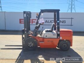 Unused 2025 Machpro MP-L30 Forklifts For Auction: Leeds, UK – 30th April, 1st, 2nd & 3rd May 25 full