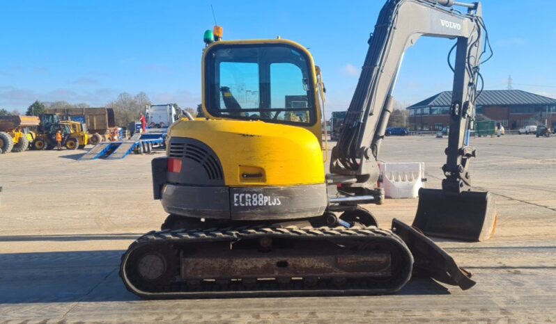 Volvo ECR88 6 Ton+ Excavators For Auction: Leeds, UK – 30th April, 1st, 2nd & 3rd May 25 full