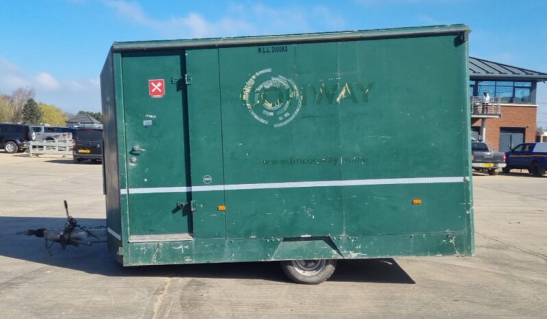 Securi-cabin Single Axle Welfare Unit, Kitchen, W/C, Drying Room, Stephill 6kVA Generator (Cannot Be Reconsigned) Containers For Auction: Leeds, UK – 30th April, 1st, 2nd & 3rd May 25 full