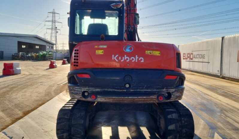 2019 Kubota KX080-4A 6 Ton+ Excavators For Auction: Leeds, UK – 30th April, 1st, 2nd & 3rd May 25 full