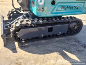 Unused 2025 DigMaster DM100 Micro Excavators For Auction: Leeds, UK – 30th April, 1st, 2nd & 3rd May 25 full