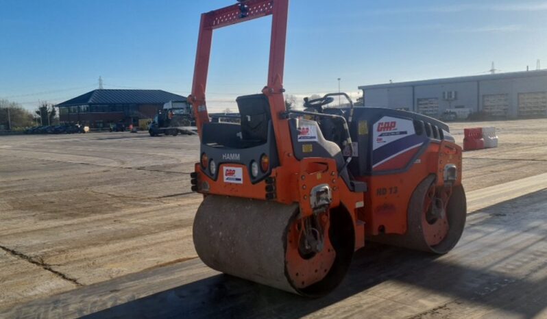 2018 Hamm HD13VV Rollers For Auction: Leeds, UK – 30th April, 1st, 2nd & 3rd May 25 full