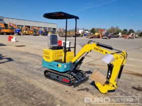 Unused 2024 DigMaster DM100 Micro Excavators For Auction: Leeds, UK – 30th April, 1st, 2nd & 3rd May 25 full
