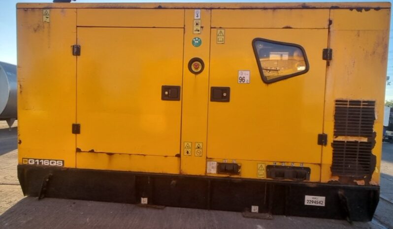 2019 JCB G116QS Generators For Auction: Leeds, UK – 30th April, 1st, 2nd & 3rd May 25 full