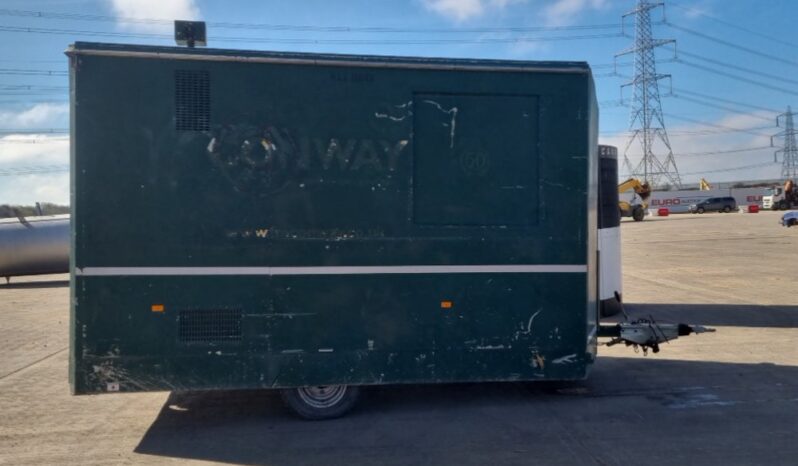 Securi-cabin Single Axle Welfare Unit, Kitchen, W/C, Drying Room, Stephill 6kVA Generator (Cannot Be Reconsigned) Containers For Auction: Leeds, UK – 30th April, 1st, 2nd & 3rd May 25 full
