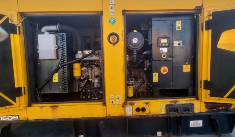 2012 JCB G116QS Generators For Auction: Leeds, UK – 30th April, 1st, 2nd & 3rd May 25 full