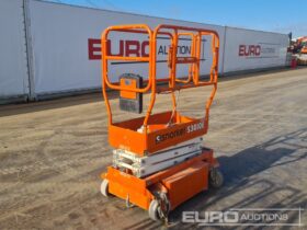 2018 Snorkel S3010E Manlifts For Auction: Leeds, UK – 30th April, 1st, 2nd & 3rd May 25