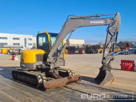 Volvo ECR88 6 Ton+ Excavators For Auction: Leeds, UK – 30th April, 1st, 2nd & 3rd May 25 full