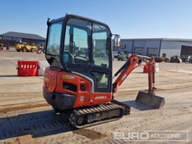 2016 Kubota KX016-4 Mini Excavators For Auction: Leeds, UK – 30th April, 1st, 2nd & 3rd May 25 full
