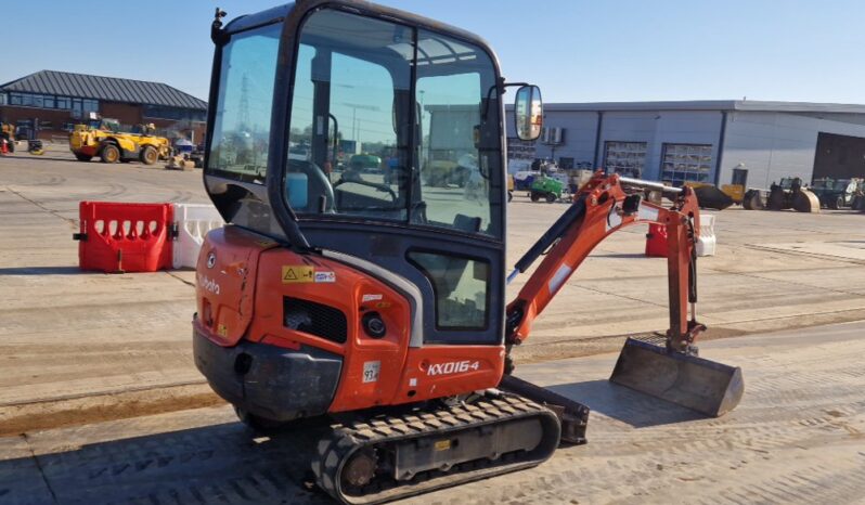 2016 Kubota KX016-4 Mini Excavators For Auction: Leeds, UK – 30th April, 1st, 2nd & 3rd May 25 full