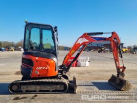 2017 Kubota U27-4 Mini Excavators For Auction: Leeds, UK – 30th April, 1st, 2nd & 3rd May 25 full