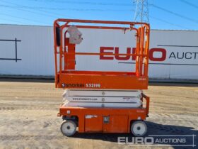 2019 Snorkel S3219E Manlifts For Auction: Leeds, UK – 30th April, 1st, 2nd & 3rd May 25 full