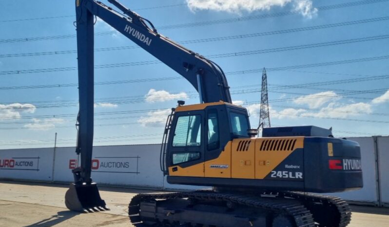 Unused 2024 Hyundai R245LR 20 Ton+ Excavators For Auction: Leeds, UK – 30th April, 1st, 2nd & 3rd May 25 full