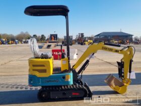 Unused 2024 DigMaster DM100 Micro Excavators For Auction: Leeds, UK – 30th April, 1st, 2nd & 3rd May 25 full