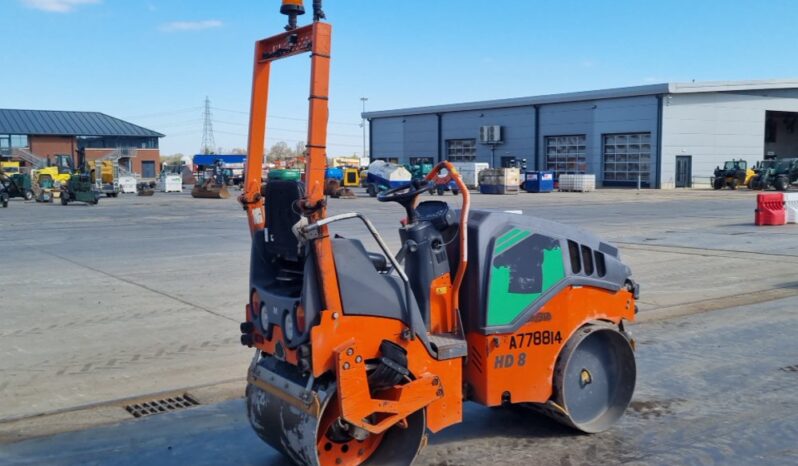 2017 Hamm HD8VV Rollers For Auction: Leeds, UK – 30th April, 1st, 2nd & 3rd May 25 full