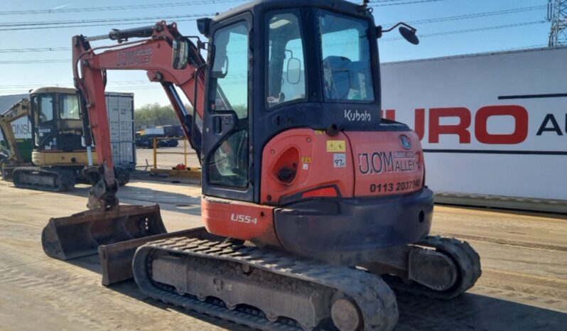 2013 Kubota U55-4 Mini Excavators For Auction: Leeds, UK – 30th April, 1st, 2nd & 3rd May 25 full