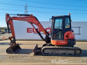 2013 Kubota U55-4 Mini Excavators For Auction: Leeds, UK – 30th April, 1st, 2nd & 3rd May 25 full
