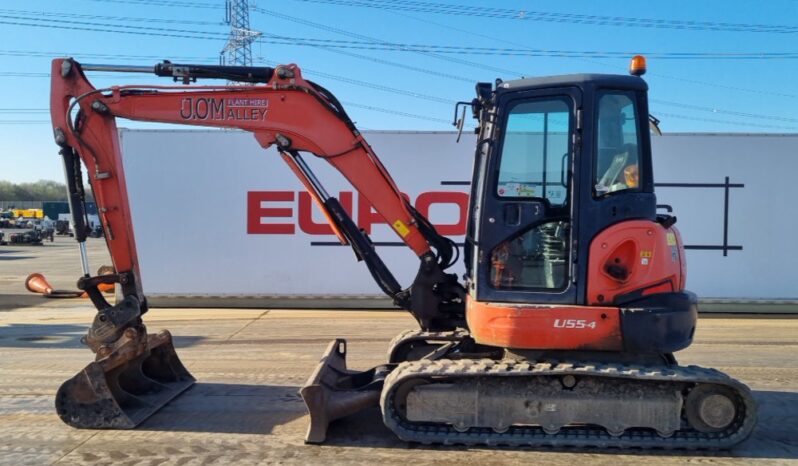 2013 Kubota U55-4 Mini Excavators For Auction: Leeds, UK – 30th April, 1st, 2nd & 3rd May 25 full
