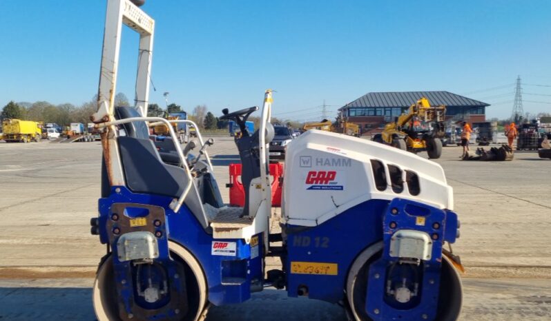 2016 Hamm HD12VV Rollers For Auction: Leeds, UK – 30th April, 1st, 2nd & 3rd May 25 full