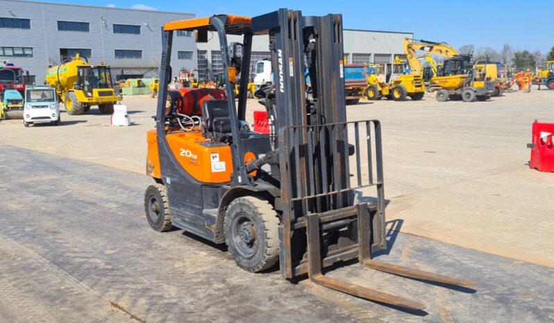 2018 Doosan G20GP Forklifts For Auction: Leeds, UK – 30th April, 1st, 2nd & 3rd May 25 full