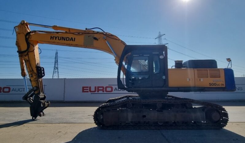 Hyundai R500LC-7A 20 Ton+ Excavators For Auction: Leeds, UK – 30th April, 1st, 2nd & 3rd May 25 full