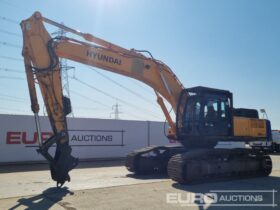 Hyundai R500LC-7A 20 Ton+ Excavators For Auction: Leeds, UK – 30th April, 1st, 2nd & 3rd May 25